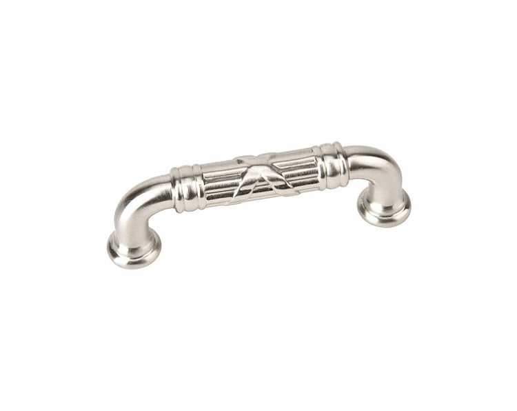 Emtek 4 Inch Ribbon And Reed Fixed Drawer Pull