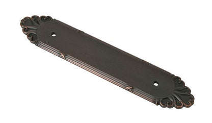 Emtek Ribbon & Reed Backplate for Cabinet Pulls