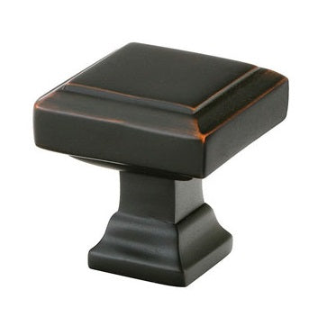 Emtek Geometric Square 1 5/8 Inch Cabinet Knob