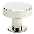 Emtek Cadet 1 Inch Knobs Polished Nickel