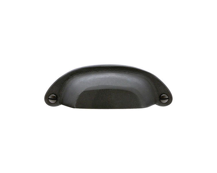 Emtek Ranch 3 Inch Bin Pull Flat Black