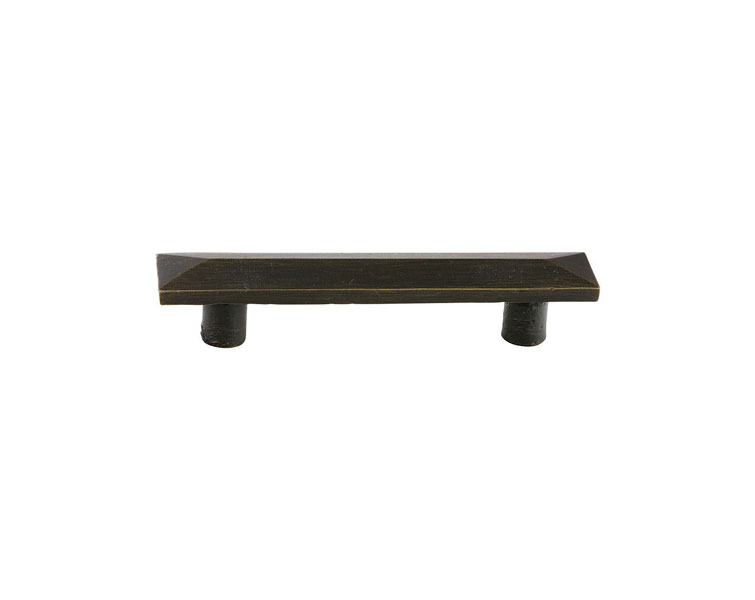 Emtek 3 Inch Bronze Pyramid Cabinet Pull Medium Bronze