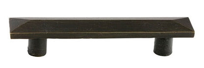Emtek 3 1/2 Inch Bronze Pyramid Cabinet PullMedium Bronze