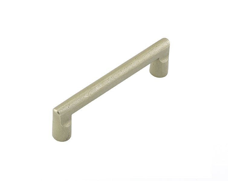 Emtek 10 Inch Bronze Rail Cabinet Pull Tumbled White Bronze