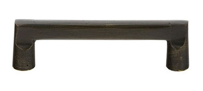 Emtek 3 1/2 Inch Bronze Rail Cabinet Pull