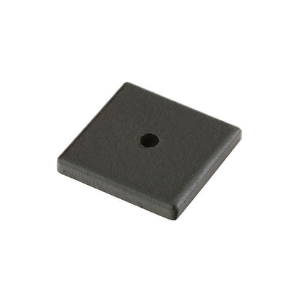 Emtek Square Backplate For Cabinet Knobs Flat Black