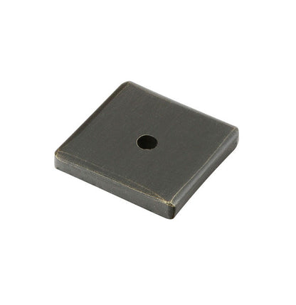 Emtek Square Backplate For Cabinet Knobs Medium Bronze