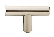 Emtek Brass Bar 2 Inch Knobs Polished Nickel