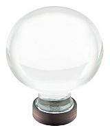 Emtek Bristol 1 Inch Cabinet Knob Oil Rubbed Bronze
