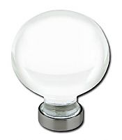 Emtek Bristol 1 Inch Cabinet Knob Pewter