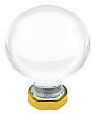 Emtek Bristol 1 Inch Cabinet Knob Polished Brass