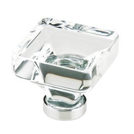 Emtek Lido 1 3/8 Inch Cabinet Knob - Clear