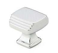 Emtek Art Deco 1-1/4 Inch Cabinet Knob Polished Chrome