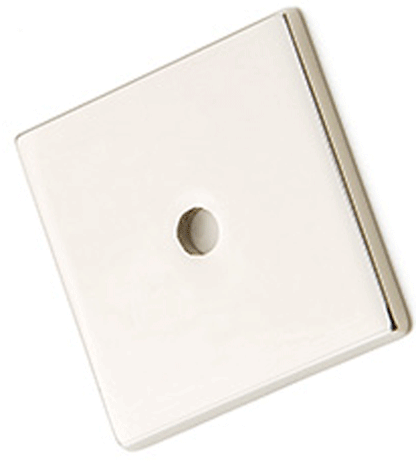 Emtek Art Deco Square Backplate for Cabinet Knobs