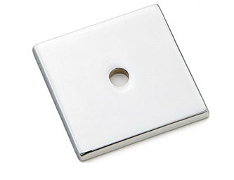 Emtek Art Deco Square Backplate for Cabinet Knobs