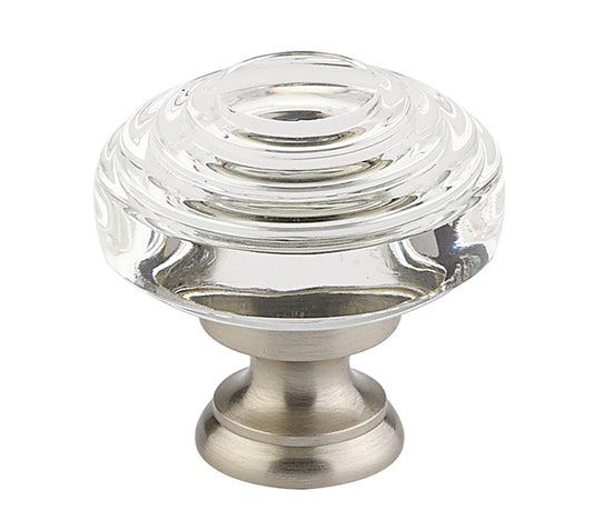 Emtek Deco 1 5/8 Inch Crystal Knob