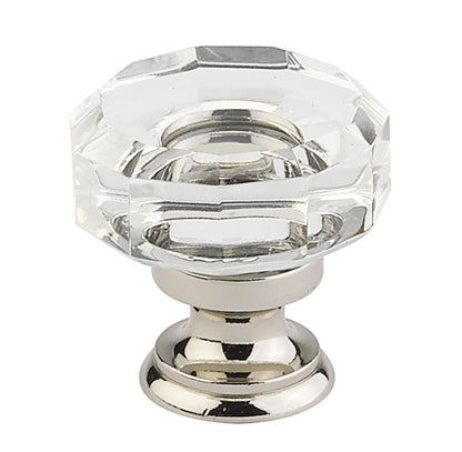 Emtek Lowell 1 3/8 Inch Crystal Knob