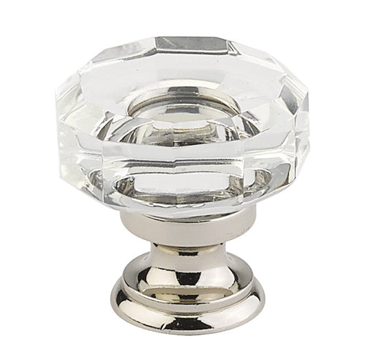 Emtek Lowell 1 3/8 Inch Crystal Knob