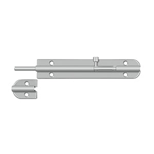 Deltana 8 Inch Barrel Bolt - Stainless Steel