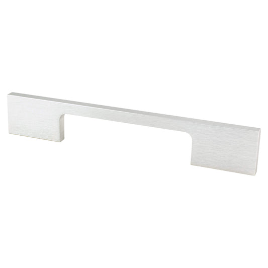 Berenson Contemporary Advantage Two 96mm CC Brushed Nickel Look Rectangle Pull
