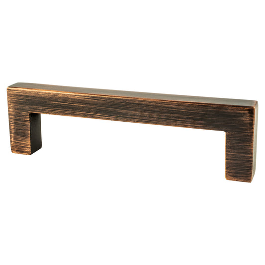 Berenson Contemporary Advantage One 96mm CC Verona Bronze Square Pull