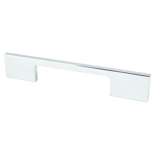 Berenson Contemporary Advantage Two 96mm CC Polished Chrome Rectangle Pull
