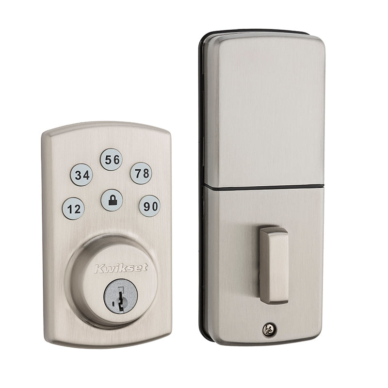 Kwikset 907-2 Keyless Deadbolt - Satin Nickel