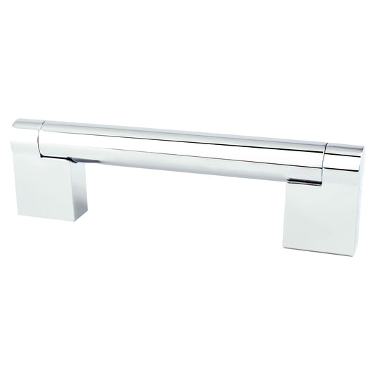 Berenson Contemporary Advantage Three 96mm CC Polished Chrome Bar Pull