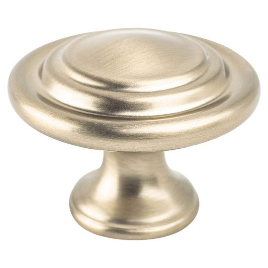 Berenson Traditional Advantage Four Champagne Ringed Knob