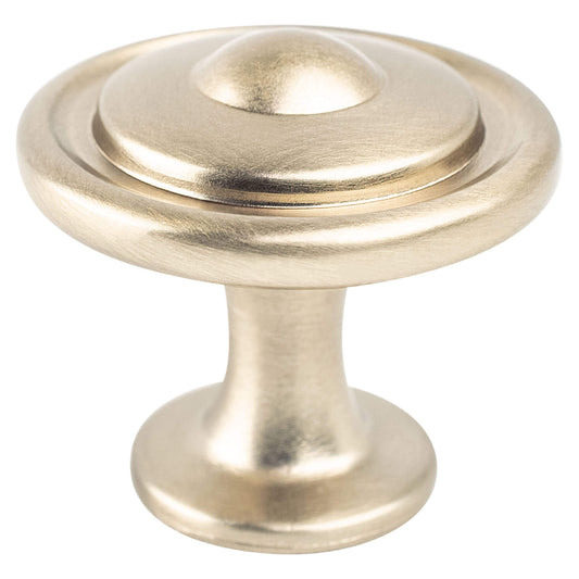 Berenson Traditional Advantage Three Champagne Button Knob