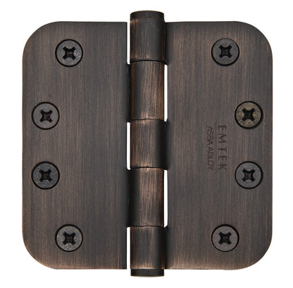 Emtek 4 Inch Steel Heavy Duty Door Hinges With 5/8 Inch Round Corners