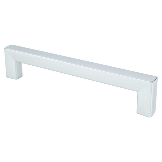 Berenson Square 128mm CC Polished Chrome Pull