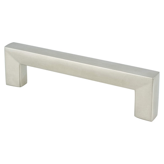 Berenson Square 96mm CC Brushed Nickel Pull