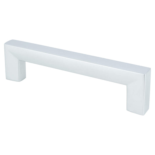 Berenson Square 96mm CC Dull Chrome Pull