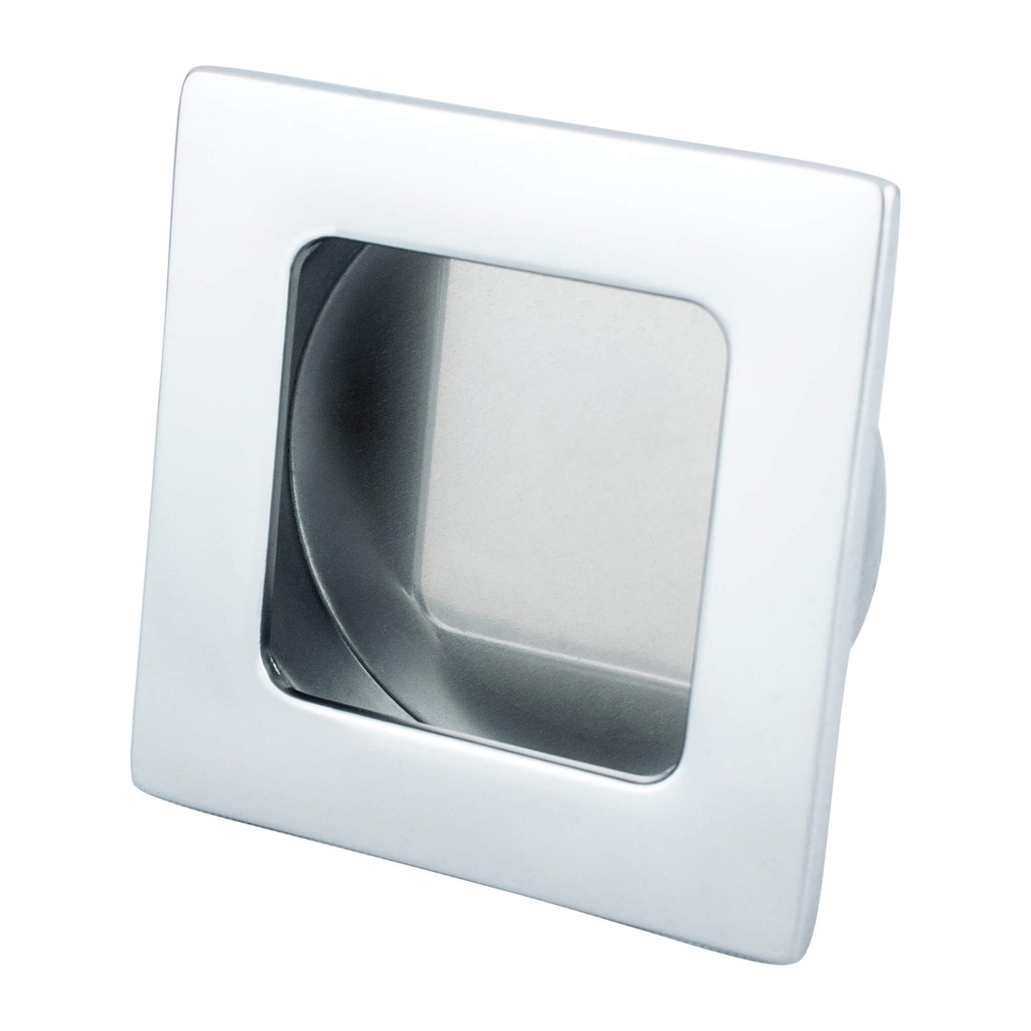 Berenson Stylus Dull Chrome Medium Recess Pull
