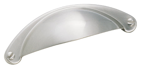 Amerock 2 1/2 Inch Satin Nickel Cup Pull