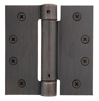 Emtek 4 Inch Spring Door Hinges With Square Corners