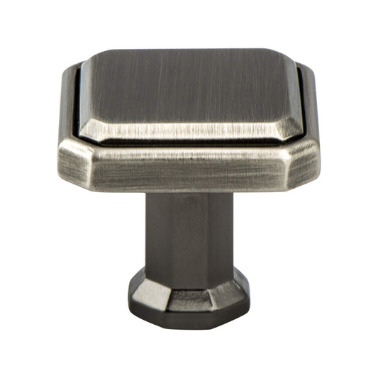 Berenson Harmony Knob 1-3/16 Inch Dia Vintage Nickel