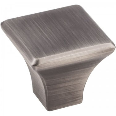 Hardware Resources Marlo 1 1/8" Cabinet Knob in Brushed Pewter