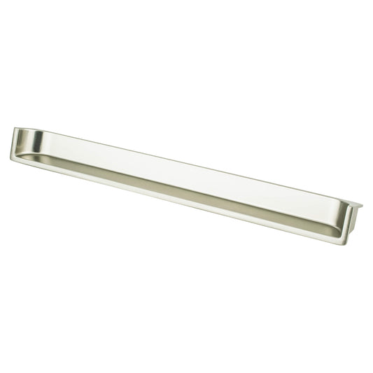 Berenson Recess Satin Nickel Recessed Pull