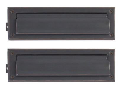 Brass Accents 3 5/8 Inch x 13 Inch Mail Slot