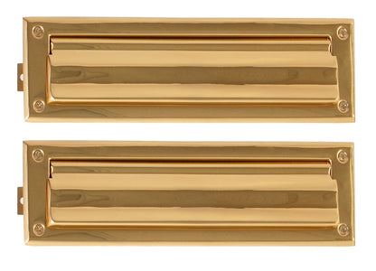 Brass Accents 3 5/8 Inch x 13 Inch Mail Slot