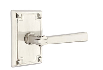 Emtek Arts & Crafts Lever with Arts & Crafts Rosette