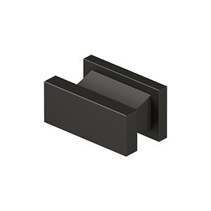 Contemporary Knob, Anvil, 3/4 Inch x 1 1/2 Inch x 7/8 Inch