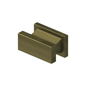 Contemporary Knob, Anvil, 3/4 Inch x 1 1/2 Inch x 7/8 Inch