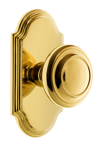 Grandeur Arc Short Plate with Circulaire Knob