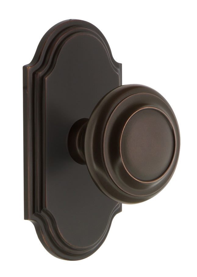 Grandeur Arc Short Plate with Circulaire Knob