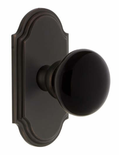 Grandeur Arc Short Plate with Coventry Knob