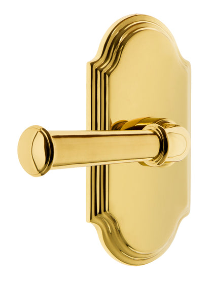 Grandeur Arc Plate with Georgetown Lever