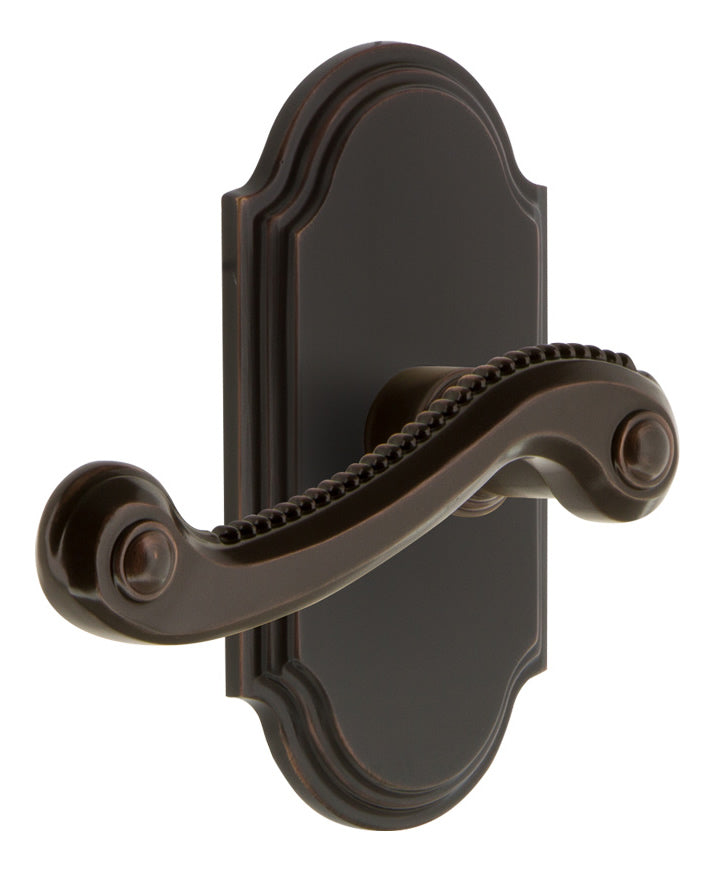 Grandeur Arc Plate with Newport Lever